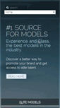 Mobile Screenshot of diamondmodels.com
